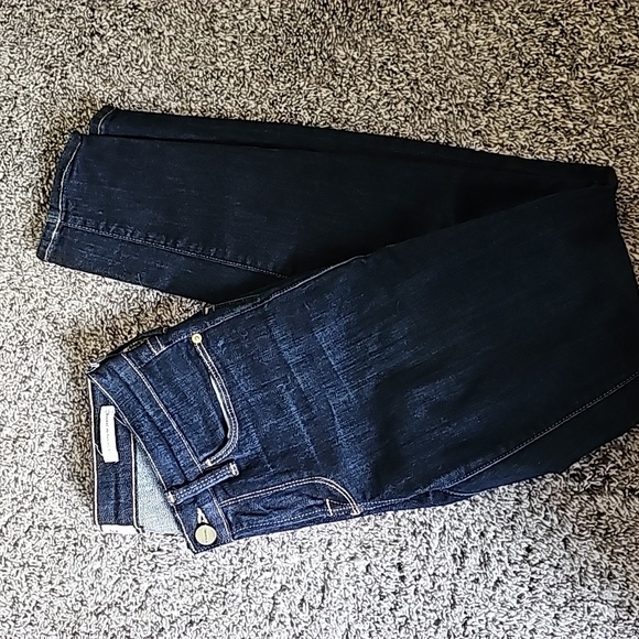 STUNNING FRAME DARK SKINNY LE SKINNY DE JEANNE JEANS - Picture 10 of 13